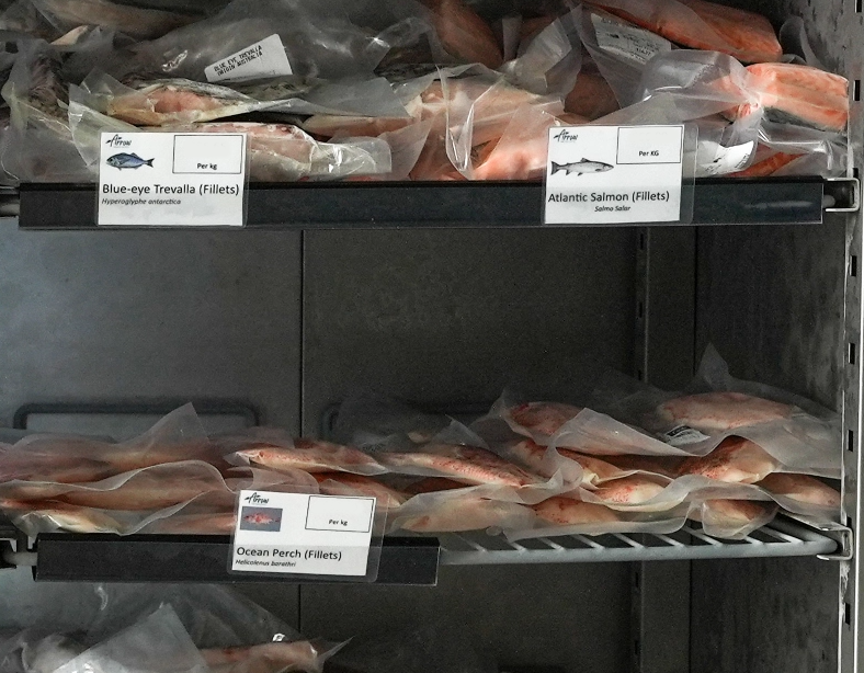 Fresh seafood